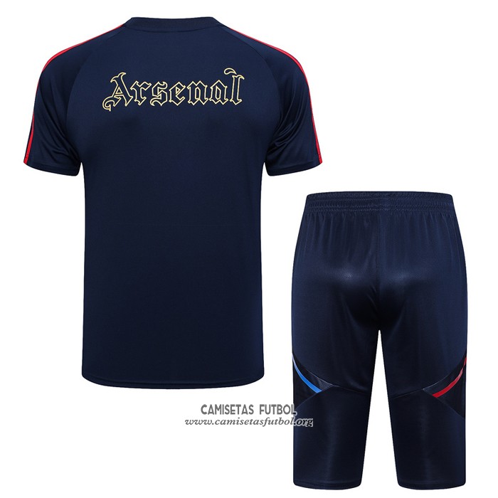 Chandal del Arsenal Manga Corta 2023/2024 Azul - Pantalon Corto